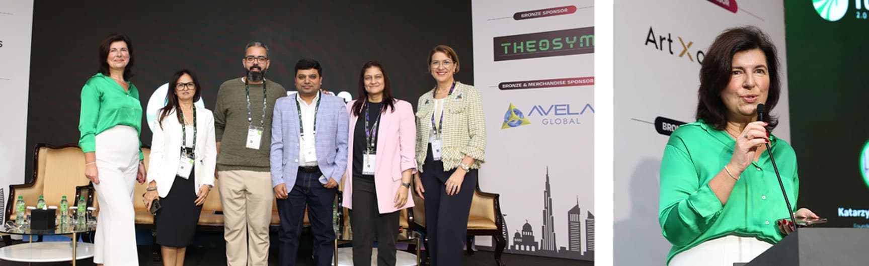 Katarzyna Kwiatkowska smiling at the camera