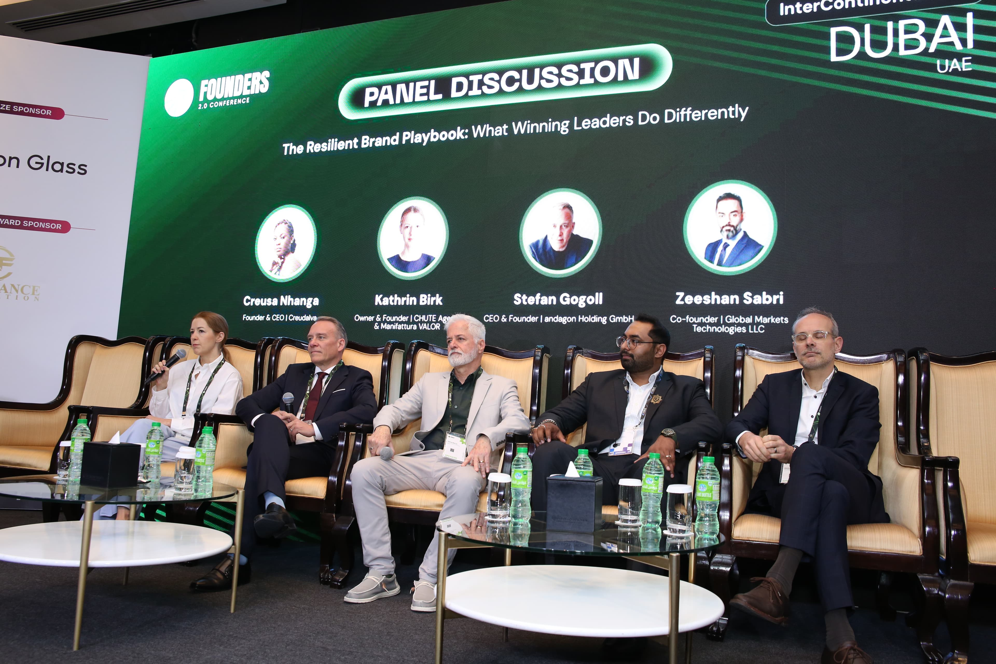 Panel and networking at Founders 2.0 Conference